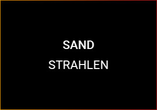 Sandstrahlen Vorderseite